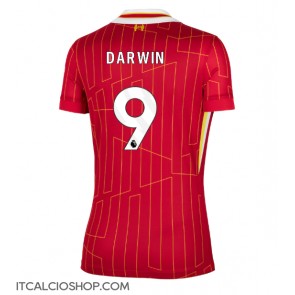 Liverpool Darwin Nunez #9 Prima Maglia Femmina 2024-25 Manica Corta
